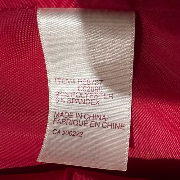 Tradition Red Ruffled Blazer & Skirt Set - Picture 7 of 16